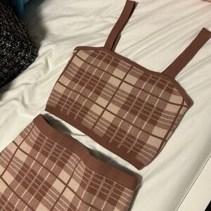 Co-Ord Pink Knit Set